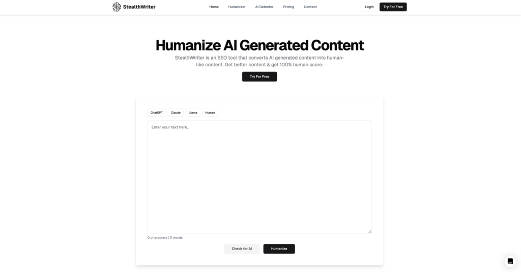 StealthWriter AI Humanizer Review