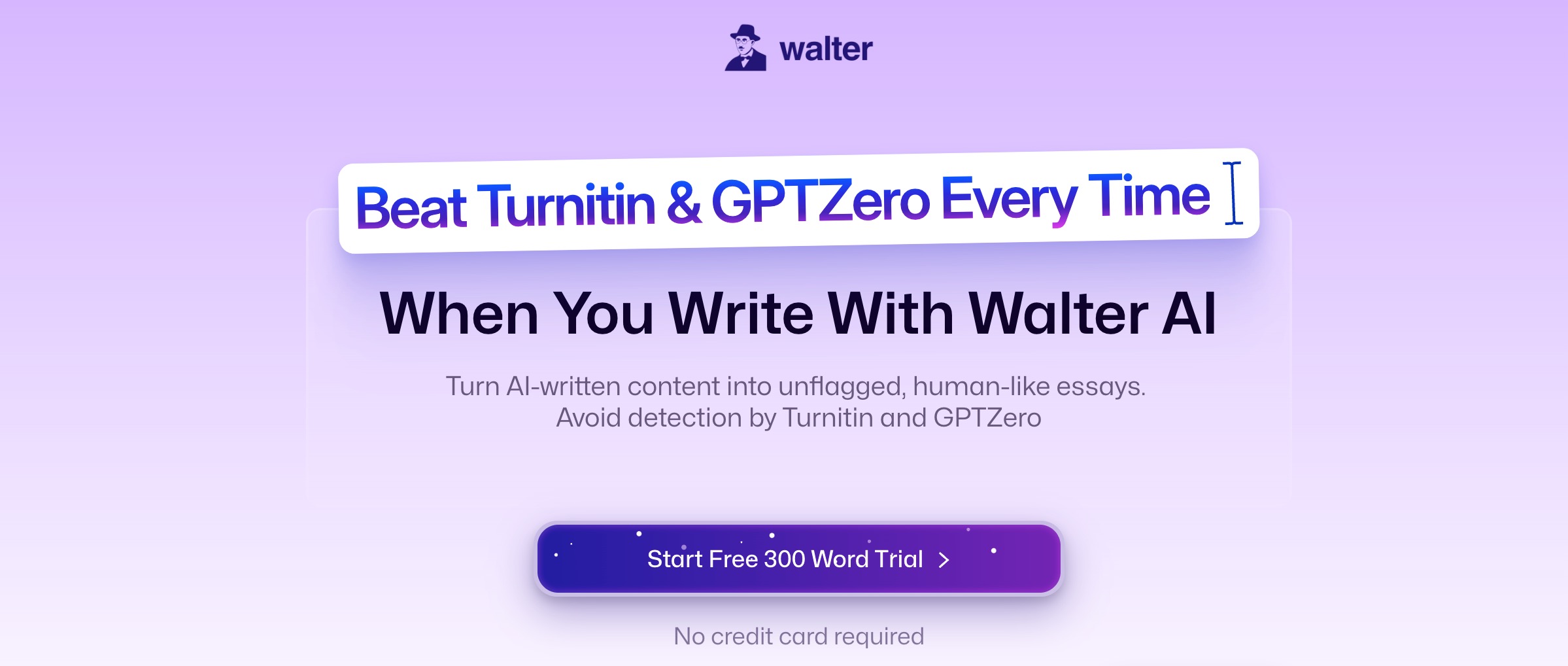 Walter AI benefits