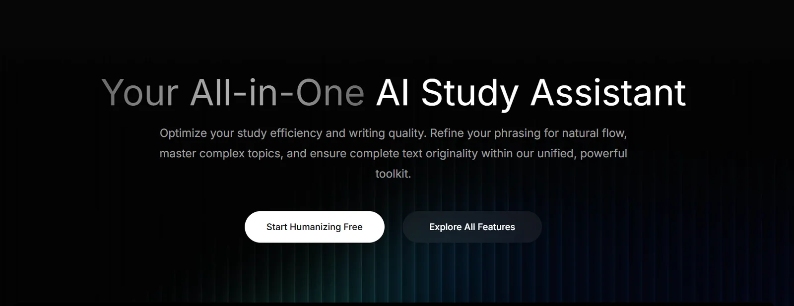 Humbot AI humanizer interface