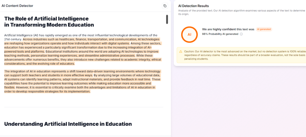 Academic Essay: AI (Walter)