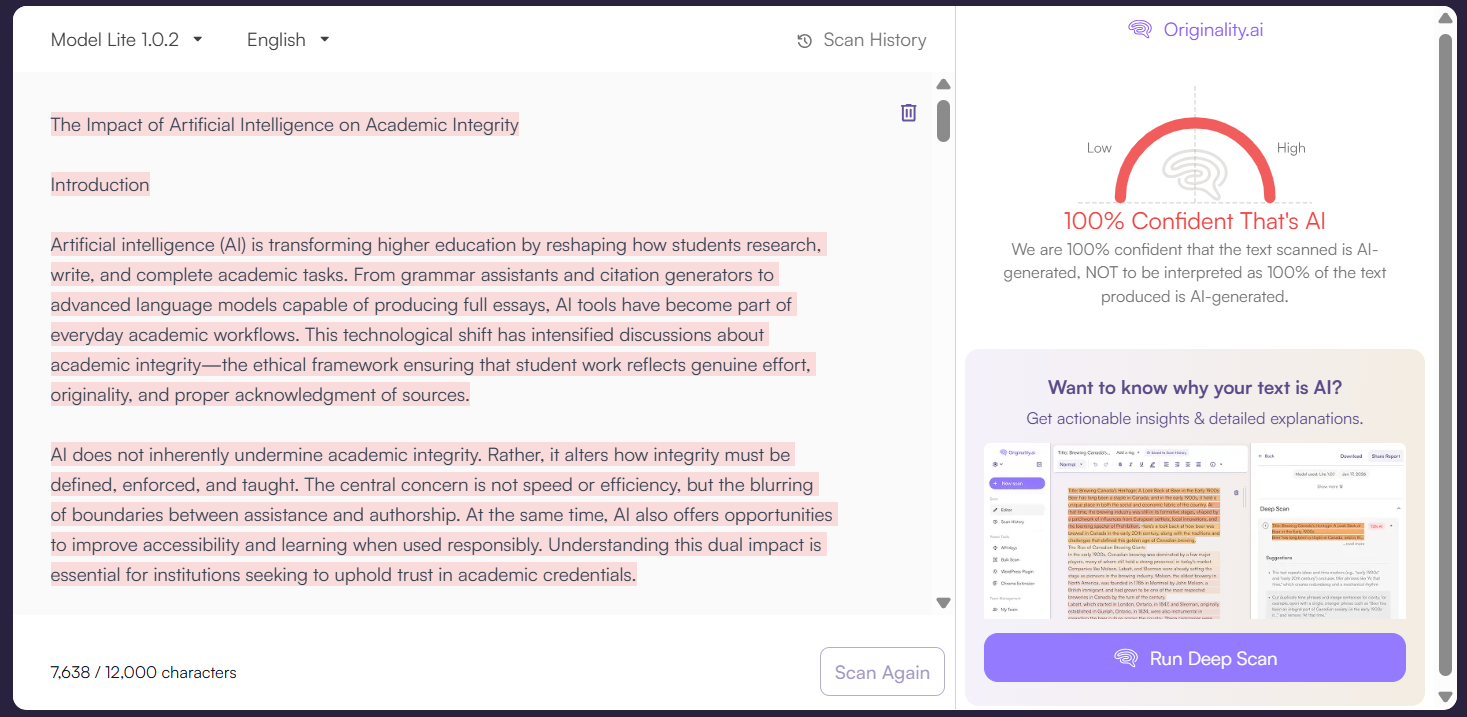Originality.ai review: best AI checker for your content?