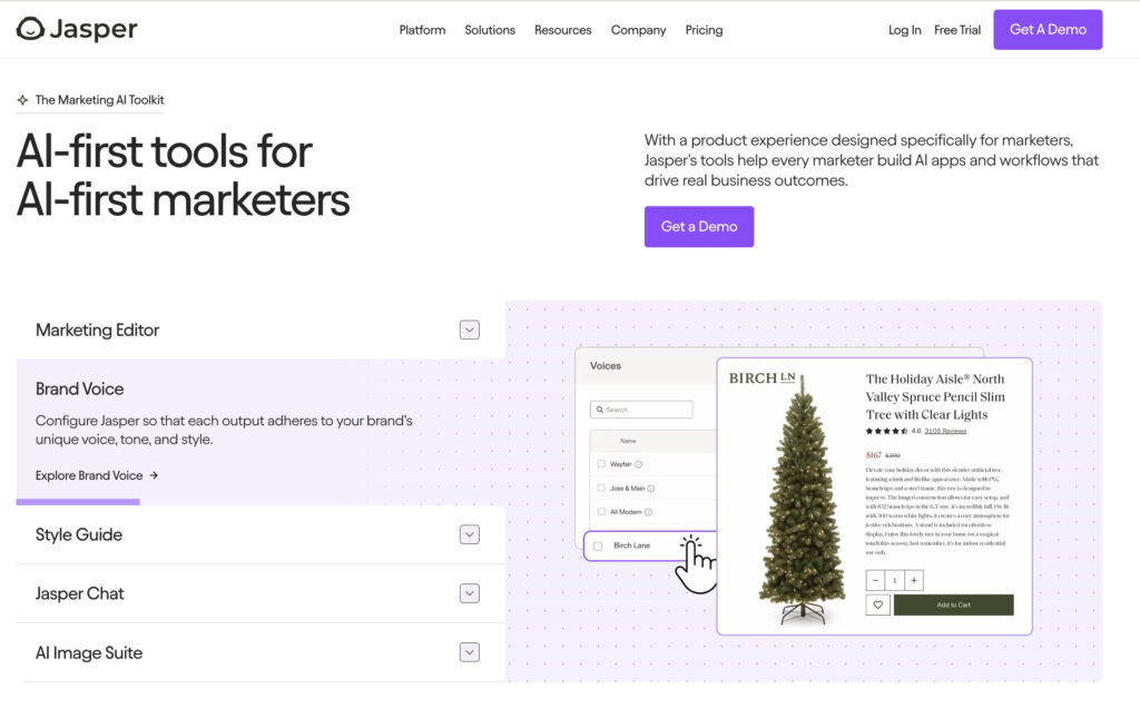 Jasper AI for marketers