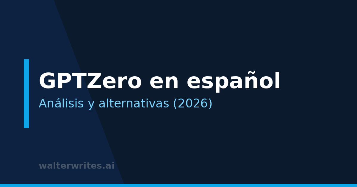 GPTZero en español: análisis y alternativas
