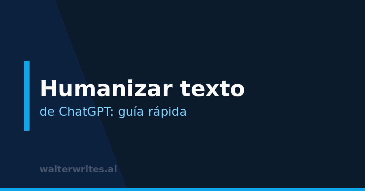 Cómo humanizar texto de ChatGPT