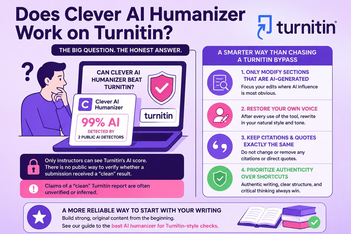 The Big Question: Does Clever AI Humanizer Work on Turnitin?