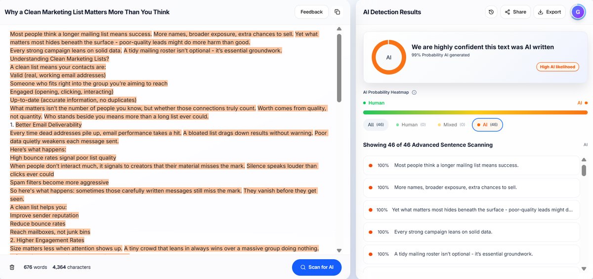 Blog Post: Proofademic Detection Results