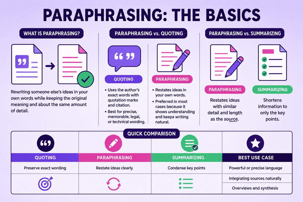 What Is Paraphrasing?