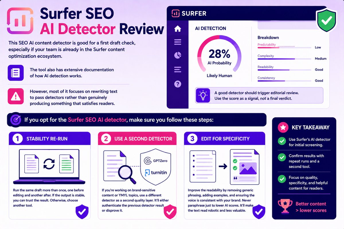 Surfer SEO AI Detector Review