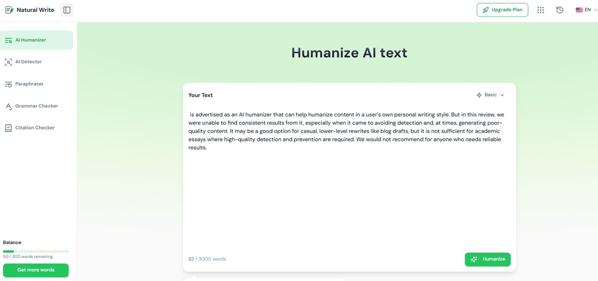 What Is NaturalWrite, and How Does NaturalWrite AI Humanizer Work?