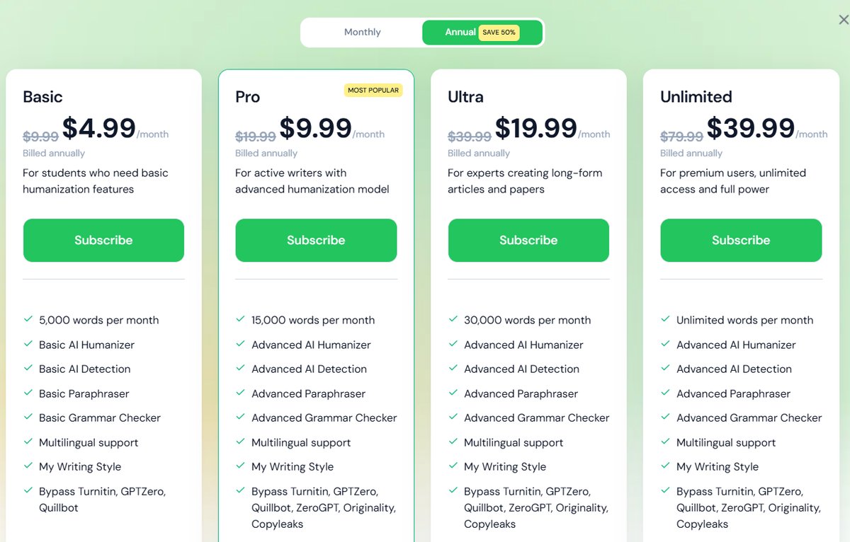 NaturalWrite Pricing and Free Plan: Is It Good Value?