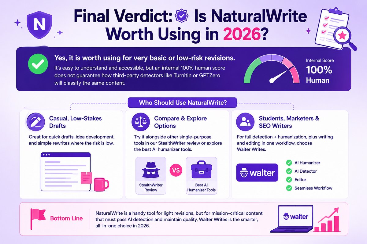 Final Verdict: Is NaturalWrite Worth Using in 2026?