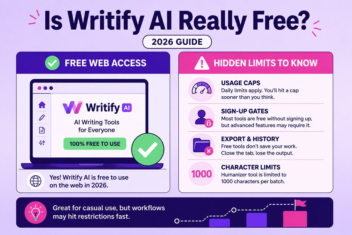 Is Writify AI Actually Free in 2026? The Web vs App Confusion