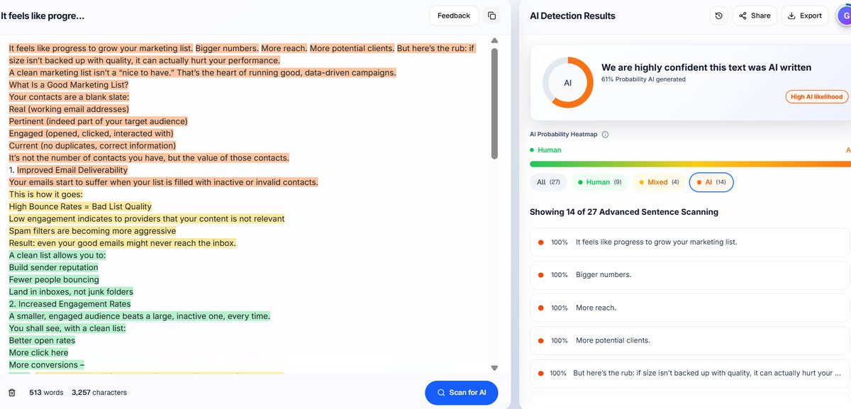 Blog Post: Proofademic Detection Results