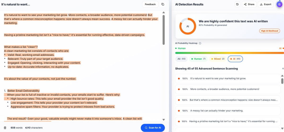 Blog Post: Proofademic Detection Results