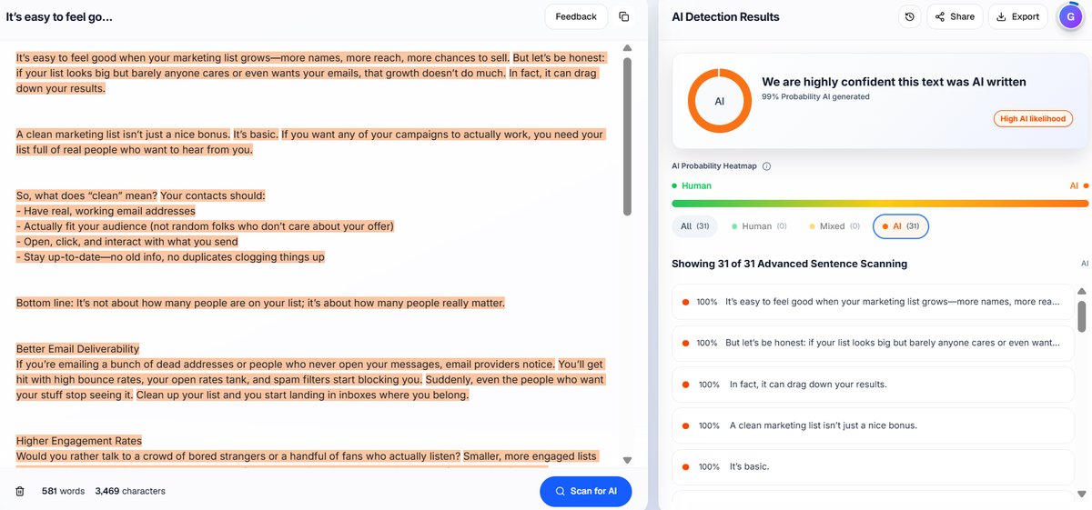 Blog Post: Proofademic Detection Results