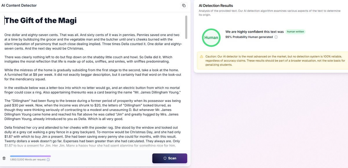 Walter Writes Results: AI and Human Creative Writing